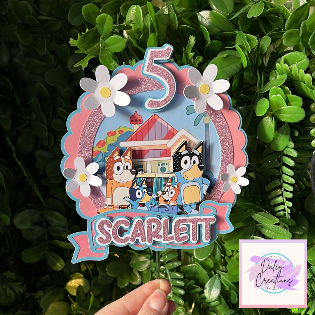 Pups | Puppy Family | Puppy | 3D Cake Topper |