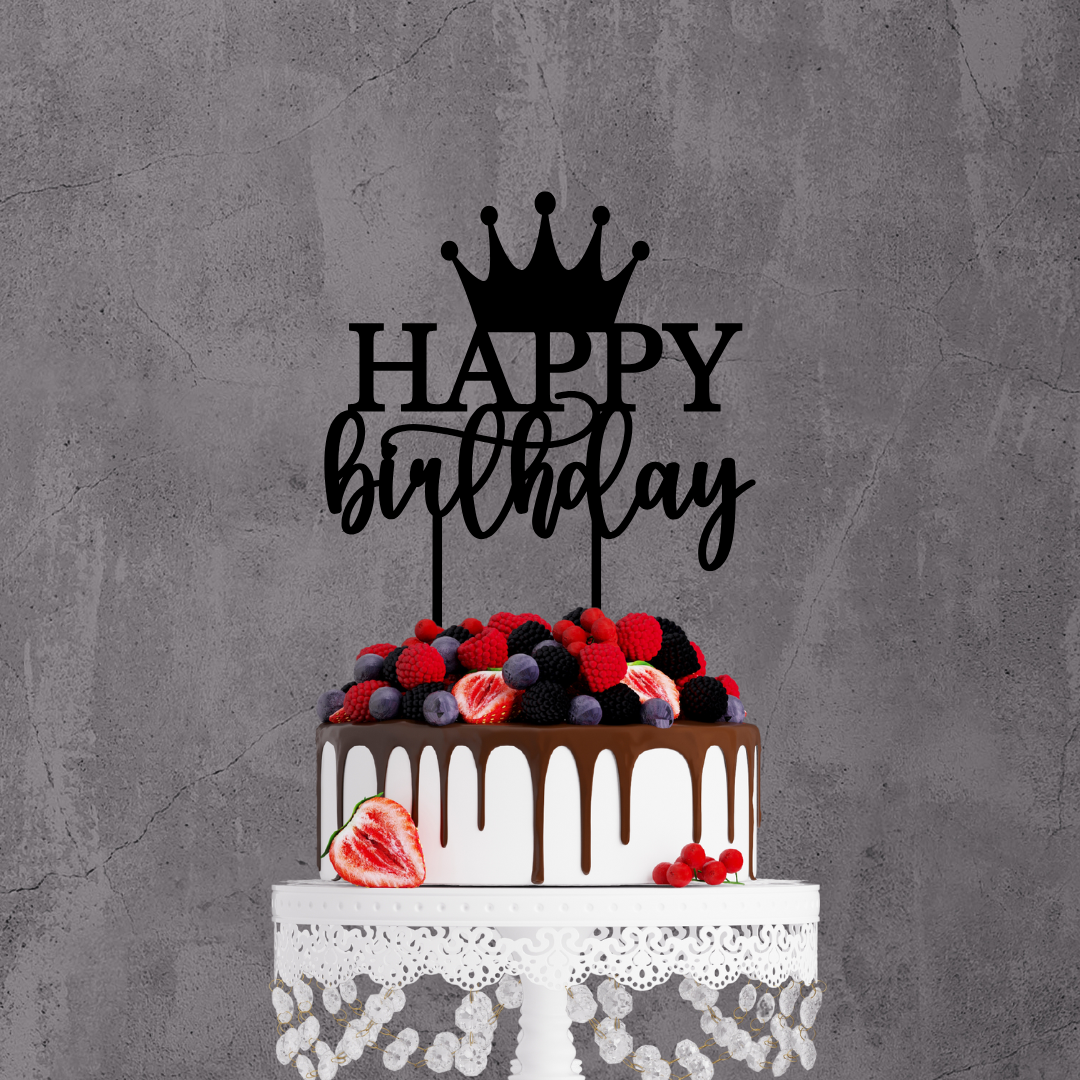 Acrylic | wooden | Thirty | ONE | Sixty |Cake Topper |