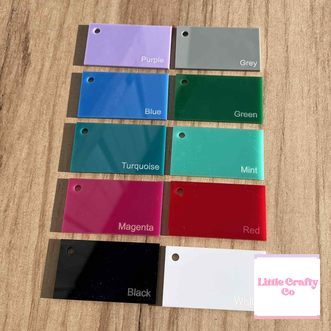Custom Name Sign – Double Layer Acrylic