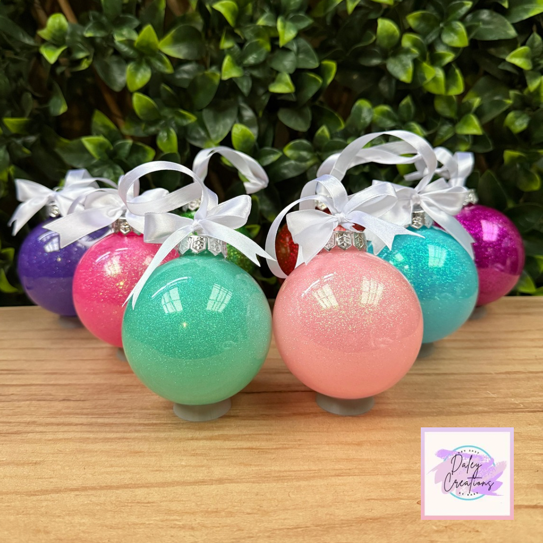 Bauble | Glitter Bauble | Christmas |