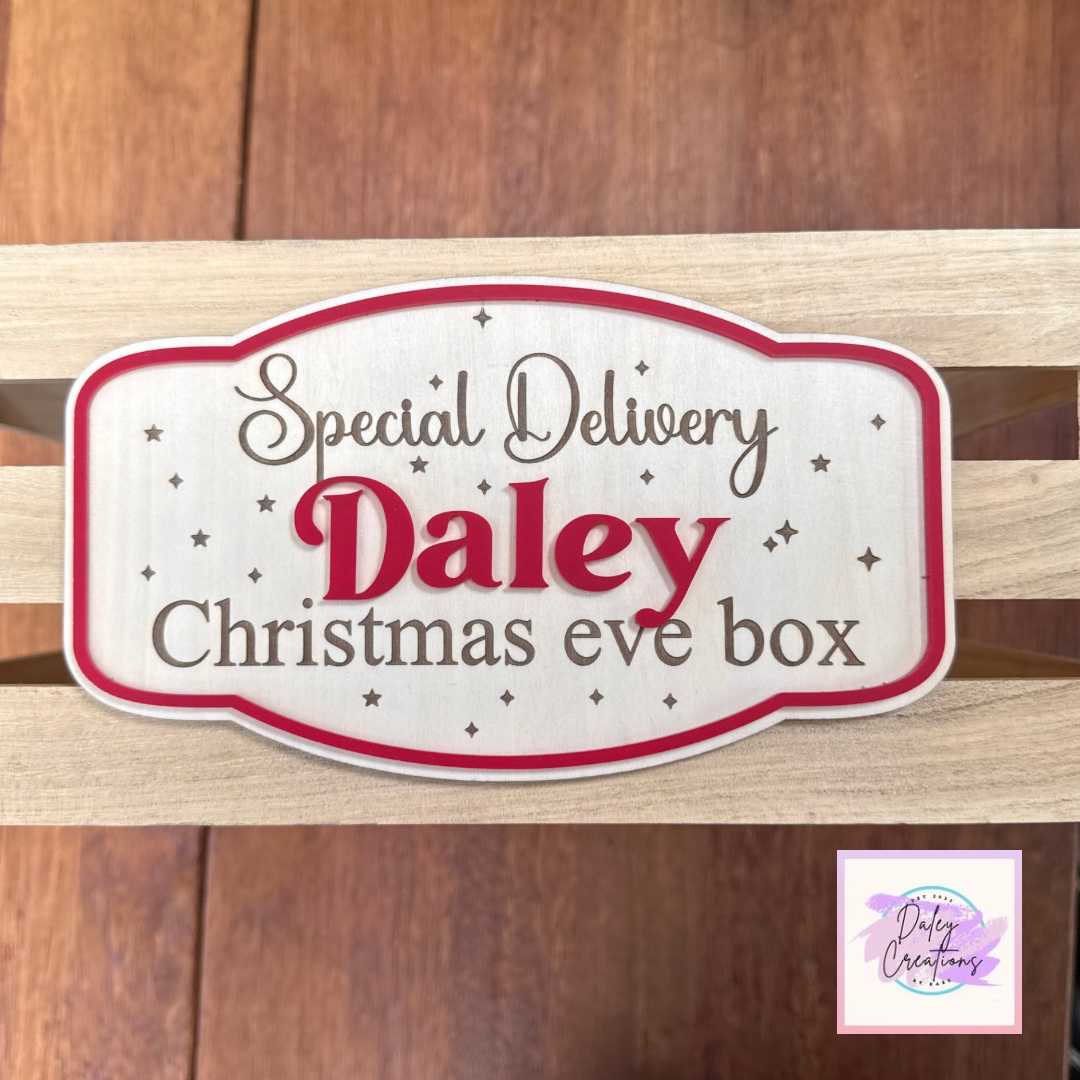Personalised Eve | Christmas Eve | Special Delivery Box |