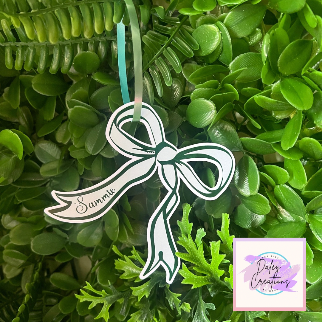 Personalised gift tag