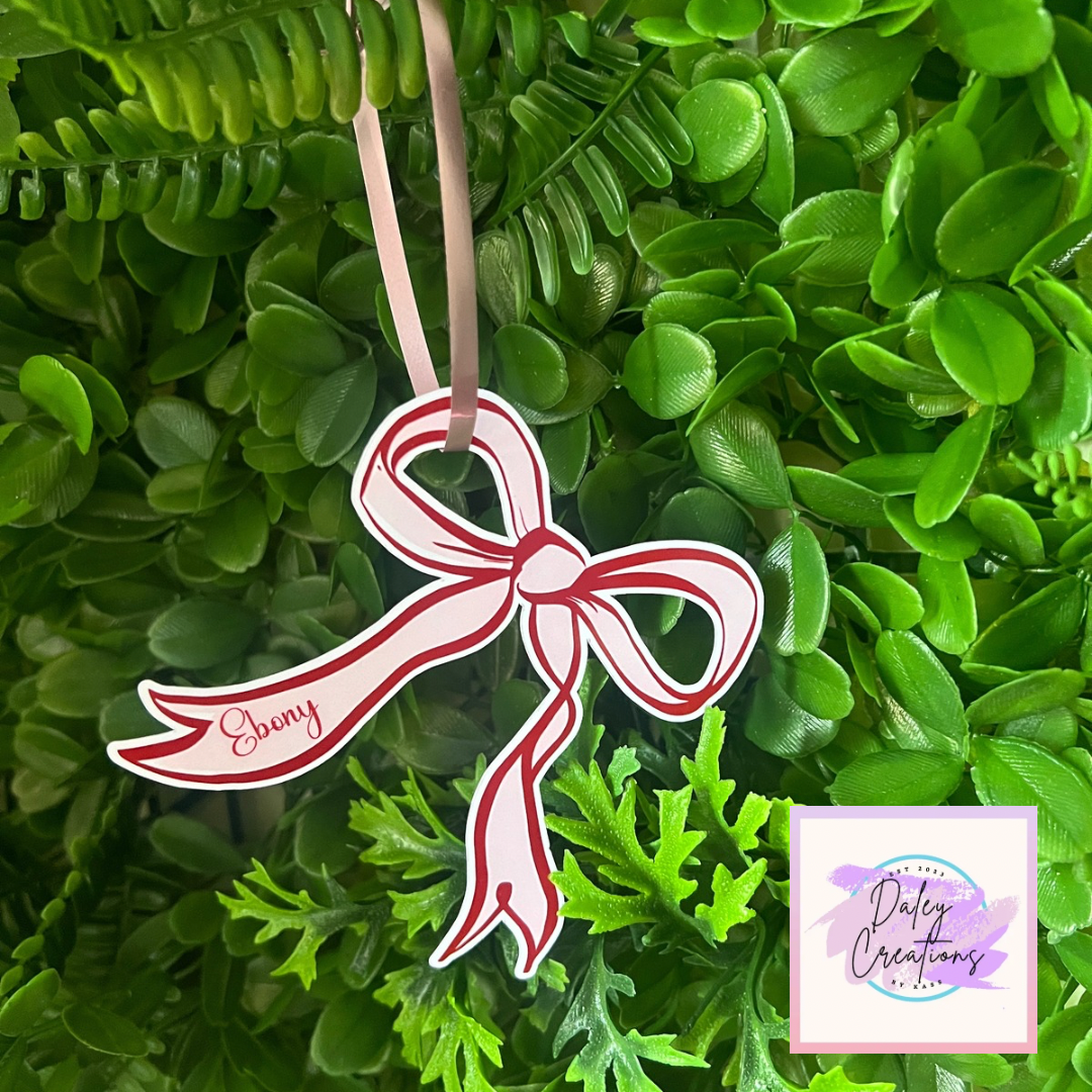 Personalised gift tag