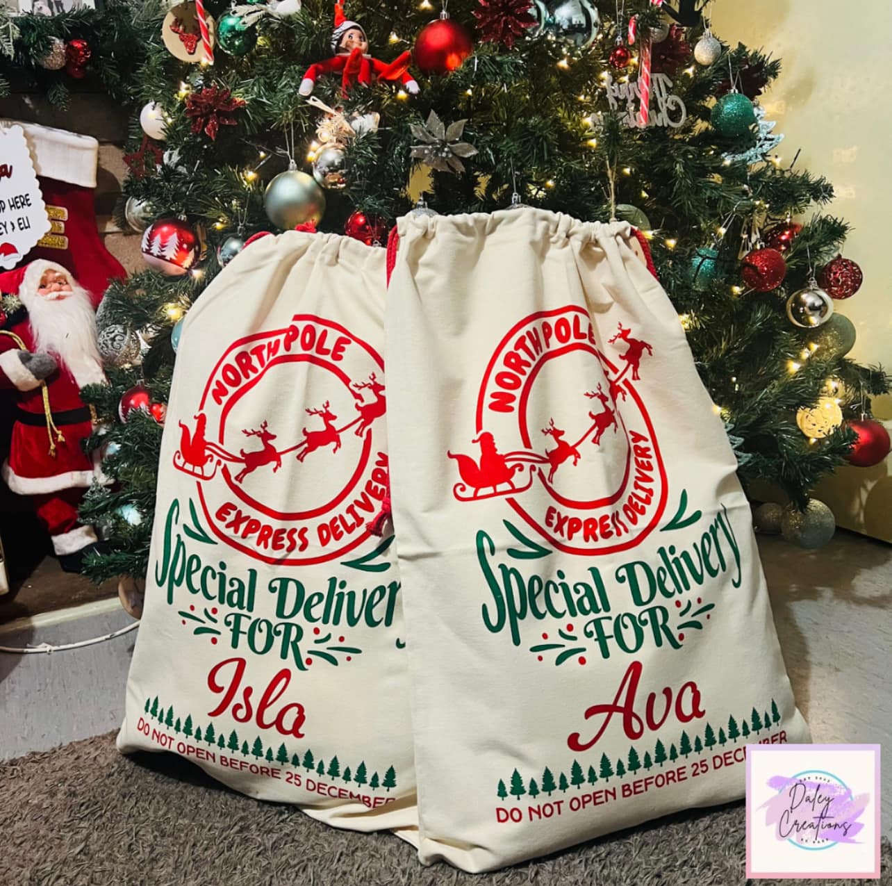 Santa Sack | Bag | Gift | Christmas |