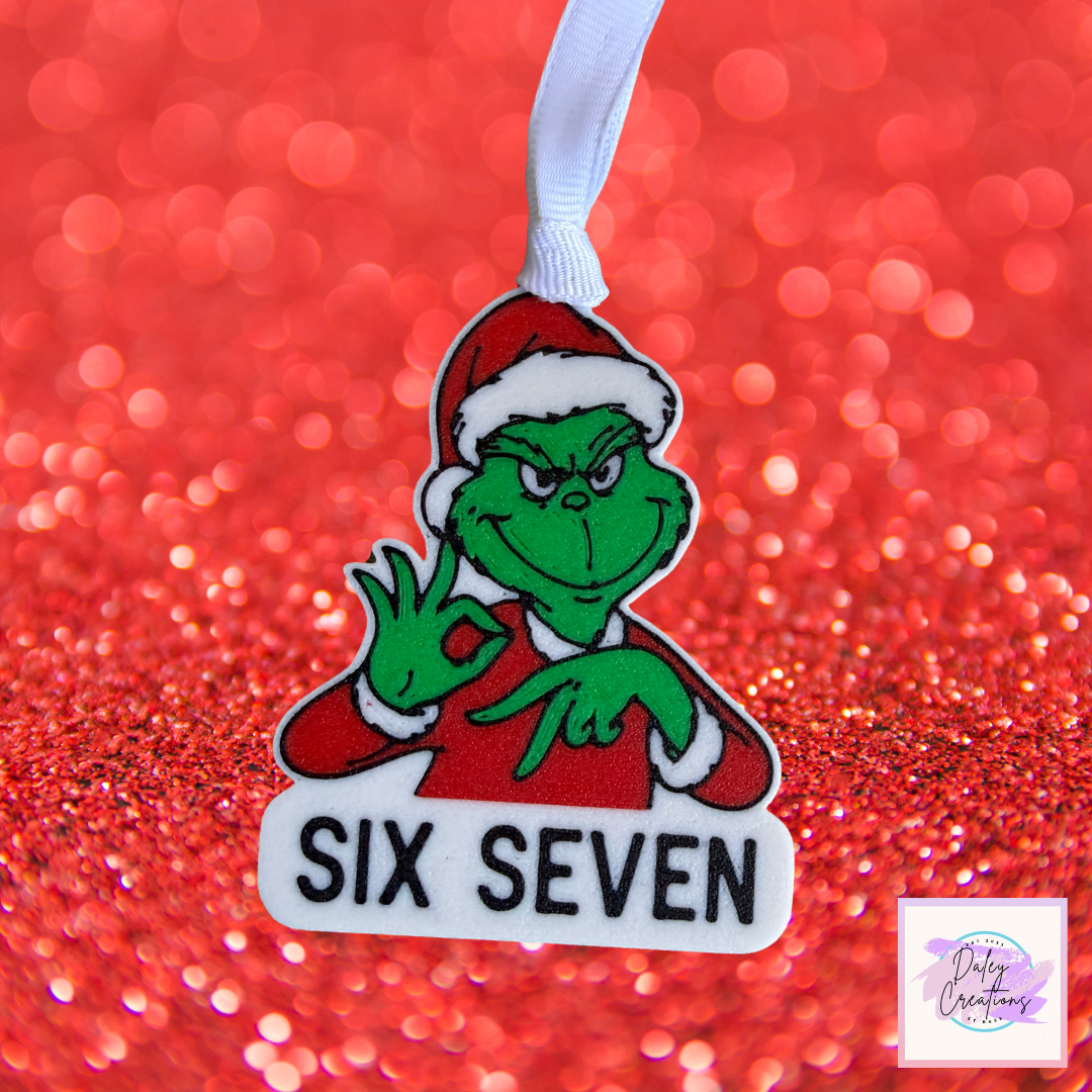 Grinch 6/7 Trend Christmas Ornament – 8cm