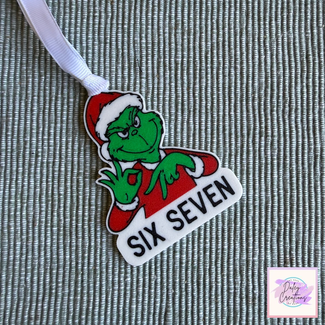 Grinch 6/7 Trend Christmas Ornament – 8cm
