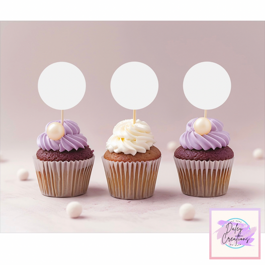 Custom Cupcake Toppers