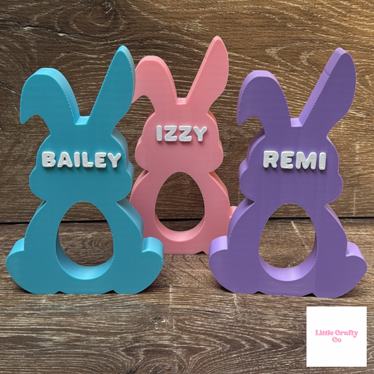 Personalised Easter Bunny Kinder Holder