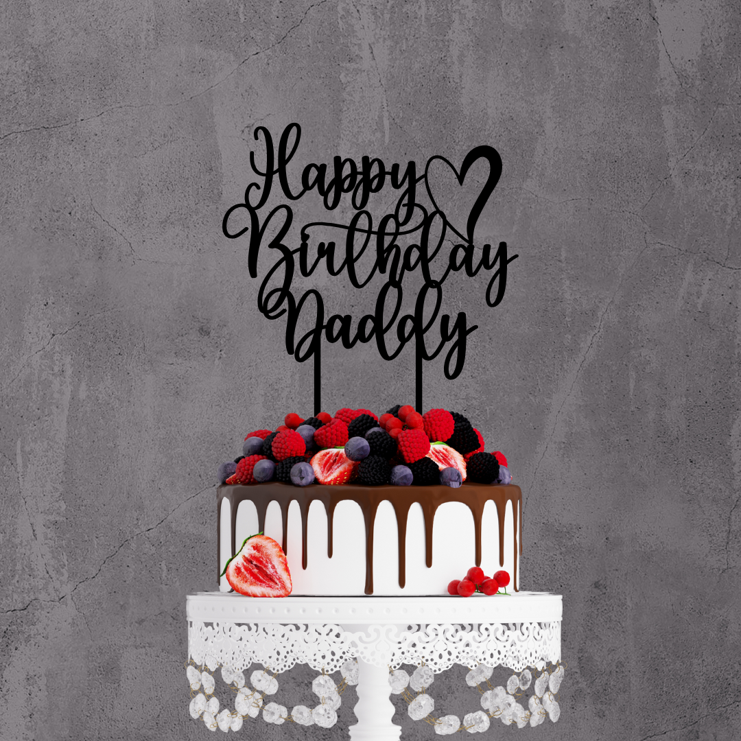 Acrylic | wooden | Thirty | ONE | Sixty |Cake Topper |