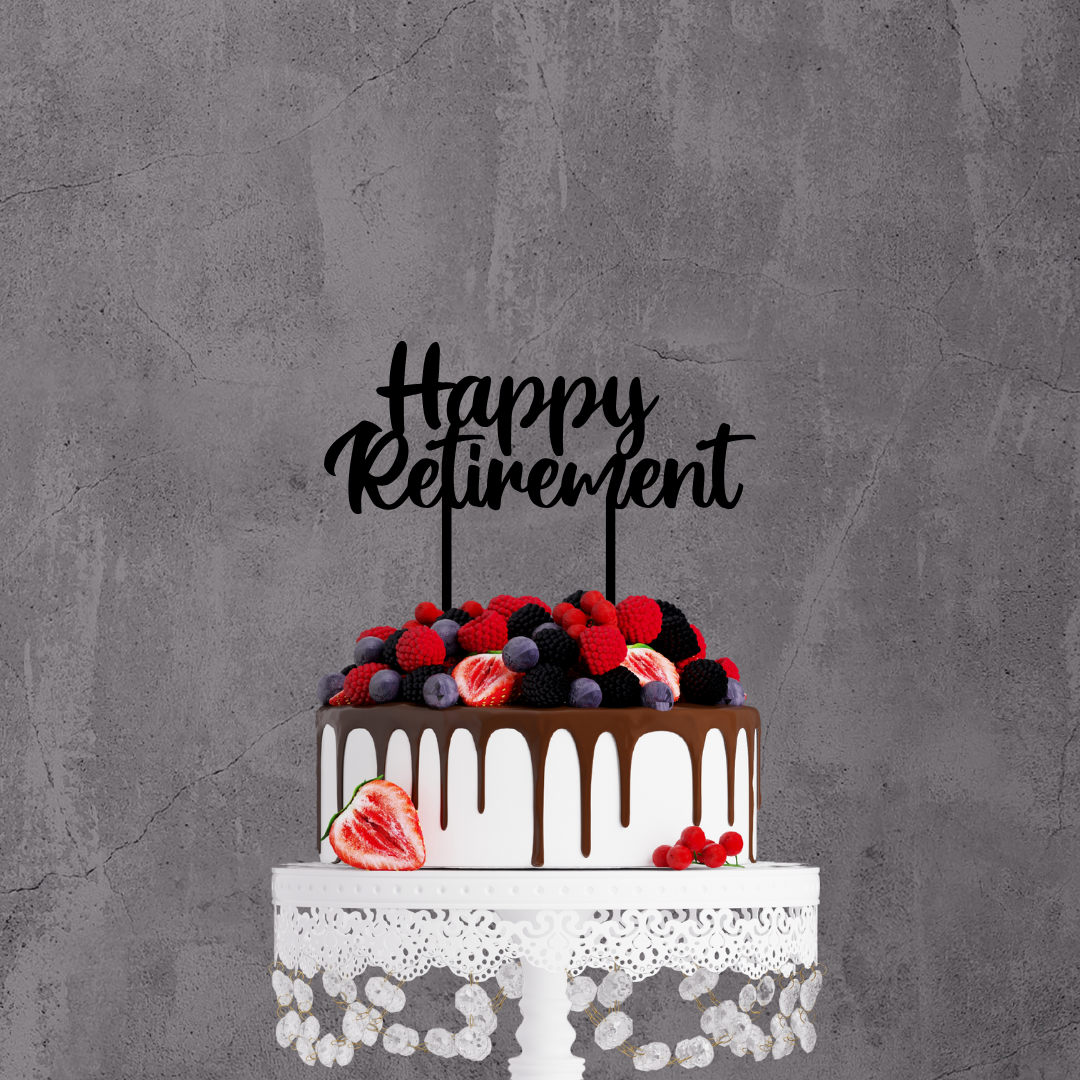 Acrylic | wooden | Thirty | ONE | Sixty |Cake Topper |