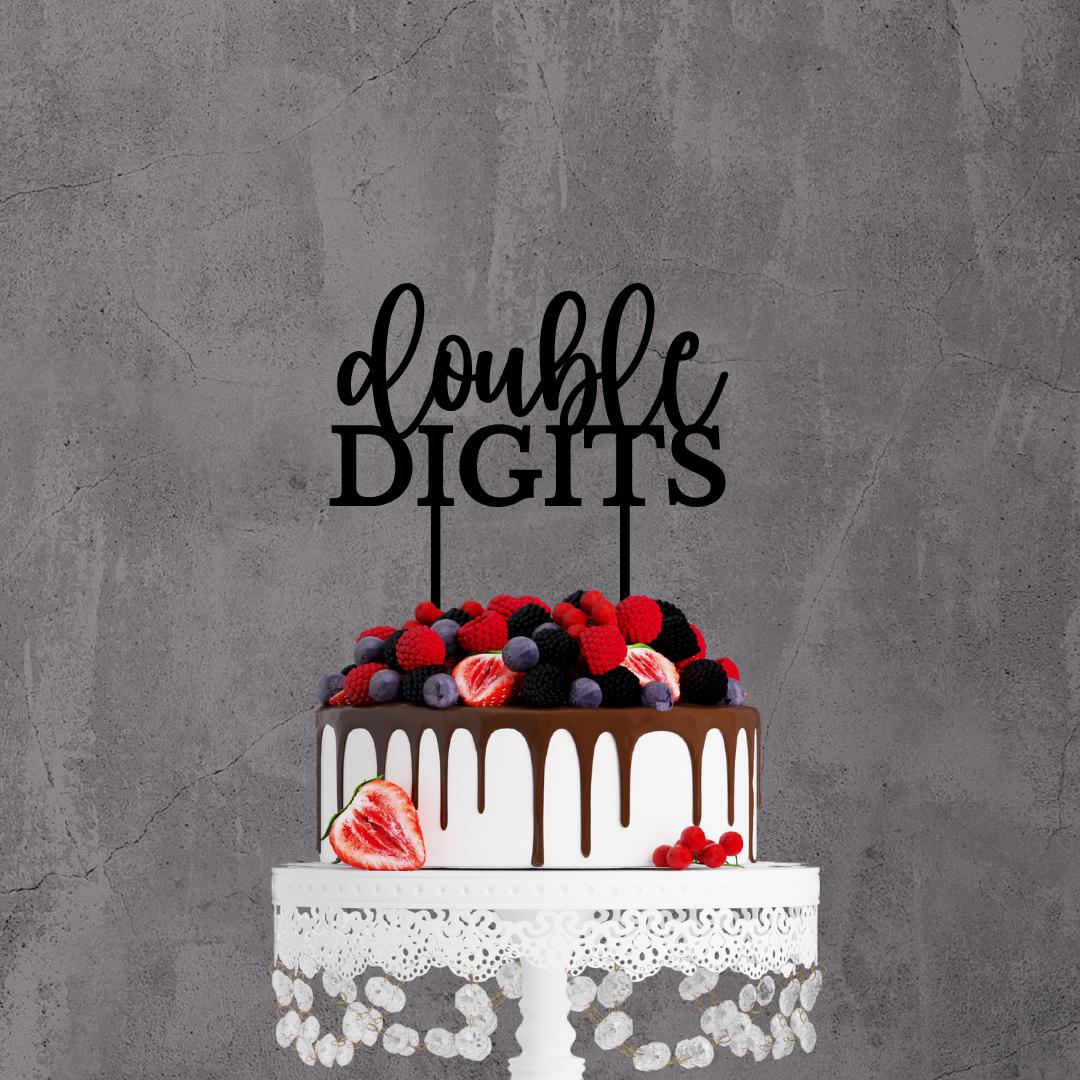 Acrylic | wooden | Thirty | ONE | Sixty |Cake Topper |