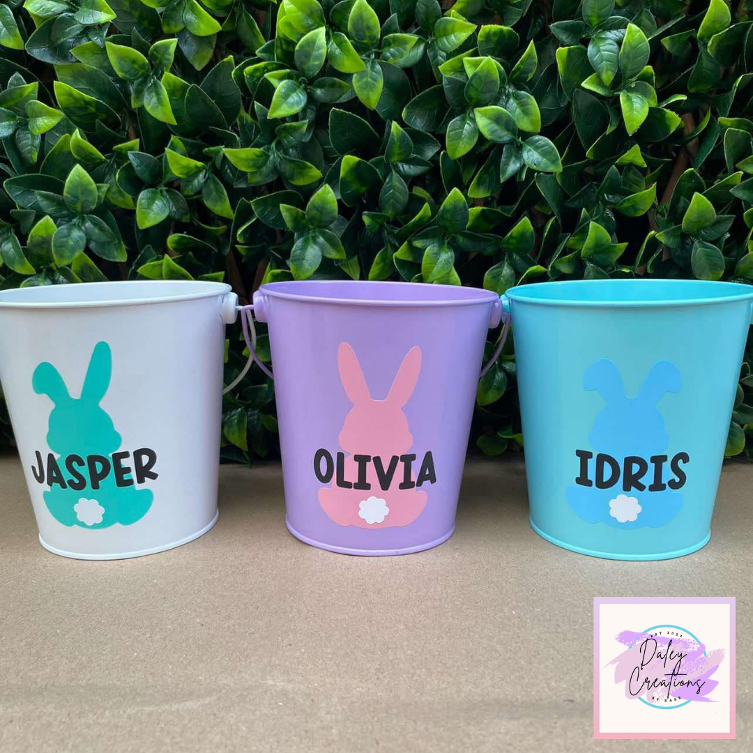 Pastel Bucket | Bunny Bucket | Easter |