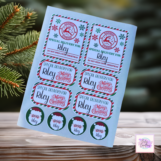 Gift Stickers | Labels | Christmas |