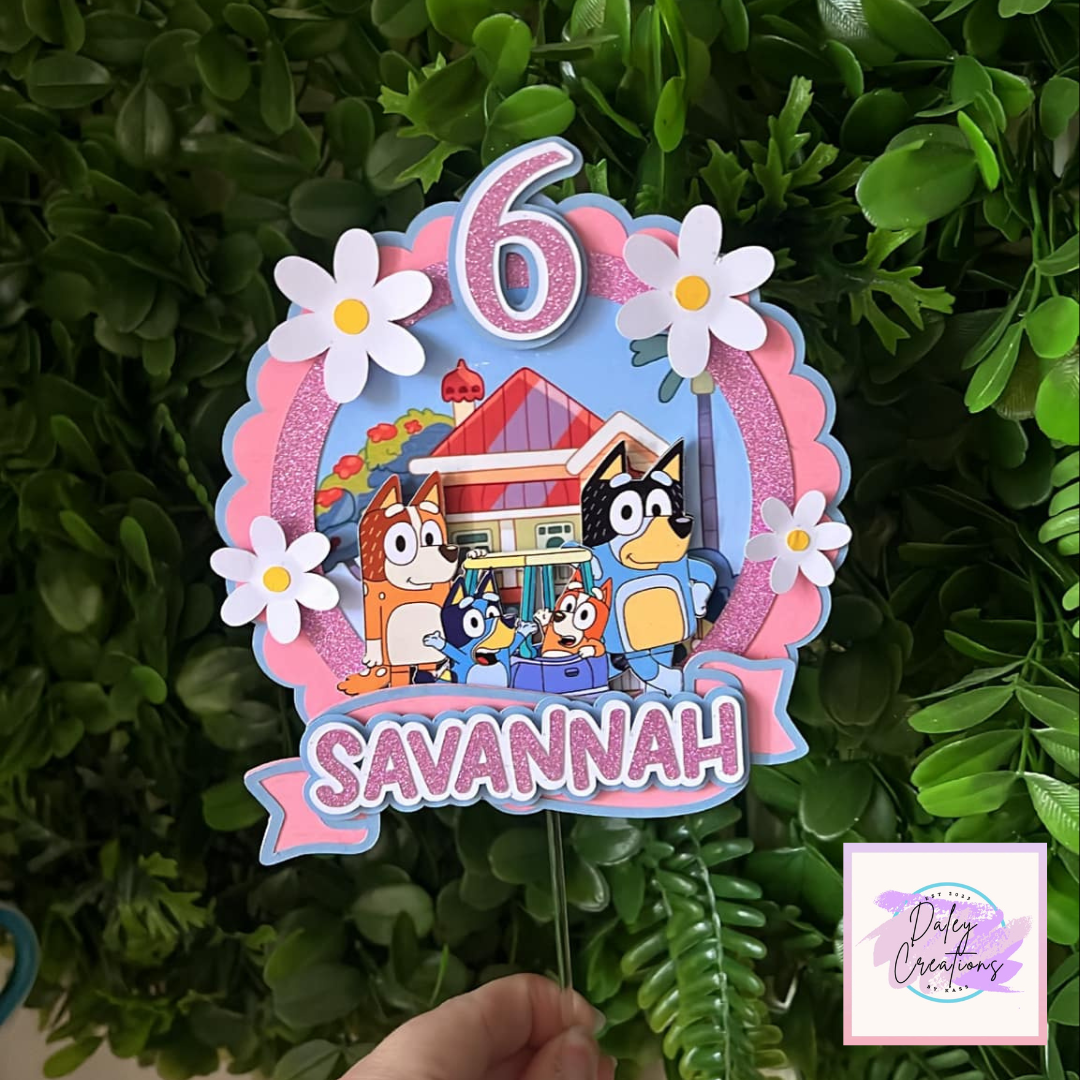 Pups | Puppy Family | Puppy | 3D Cake Topper |