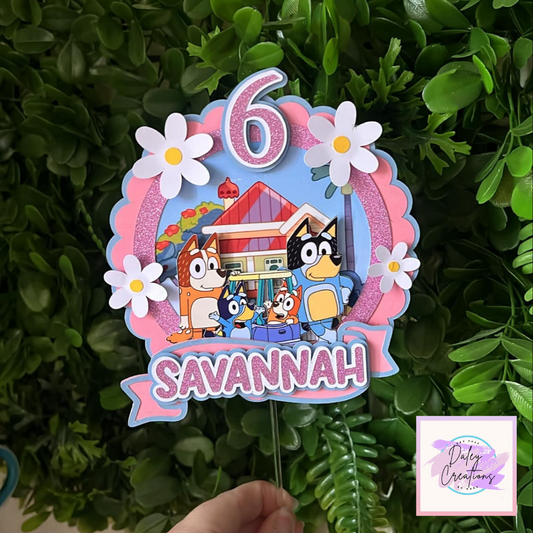 Pups | Puppy Family | Puppy | 3D Cake Topper |