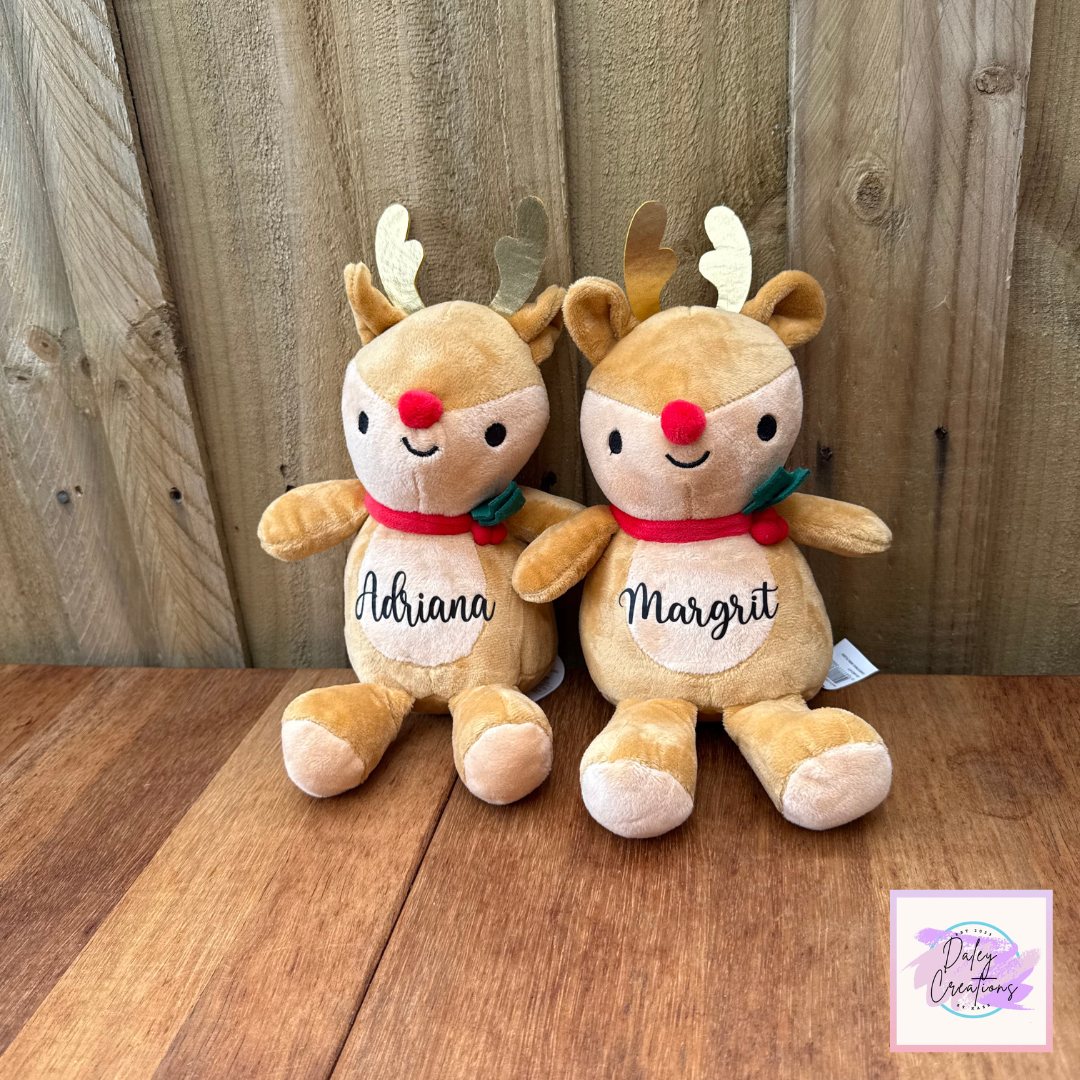 Santa | Reindeer | Plushy | Christmas |