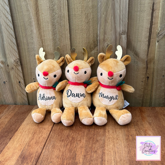 Santa | Reindeer | Plushy | Christmas |