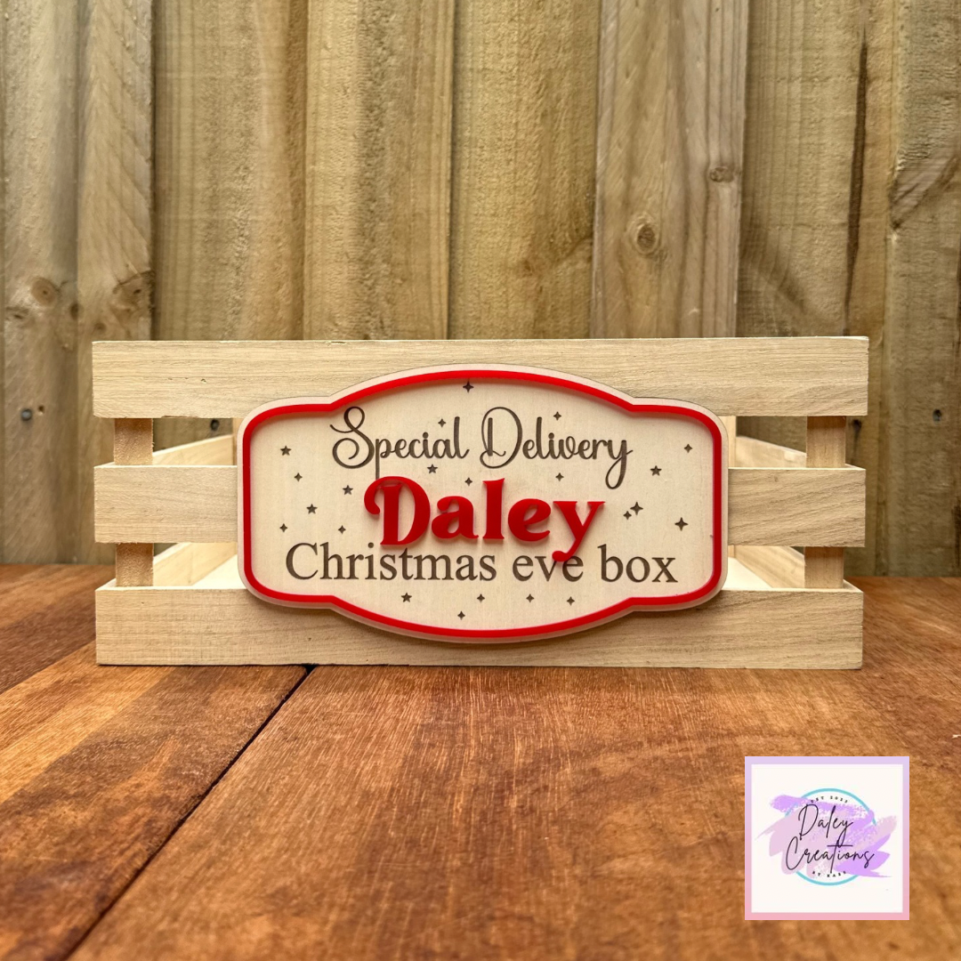 Personalised Eve | Christmas Eve | Special Delivery Box |