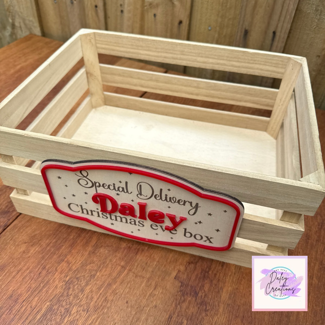 Personalised Eve | Christmas Eve | Special Delivery Box |