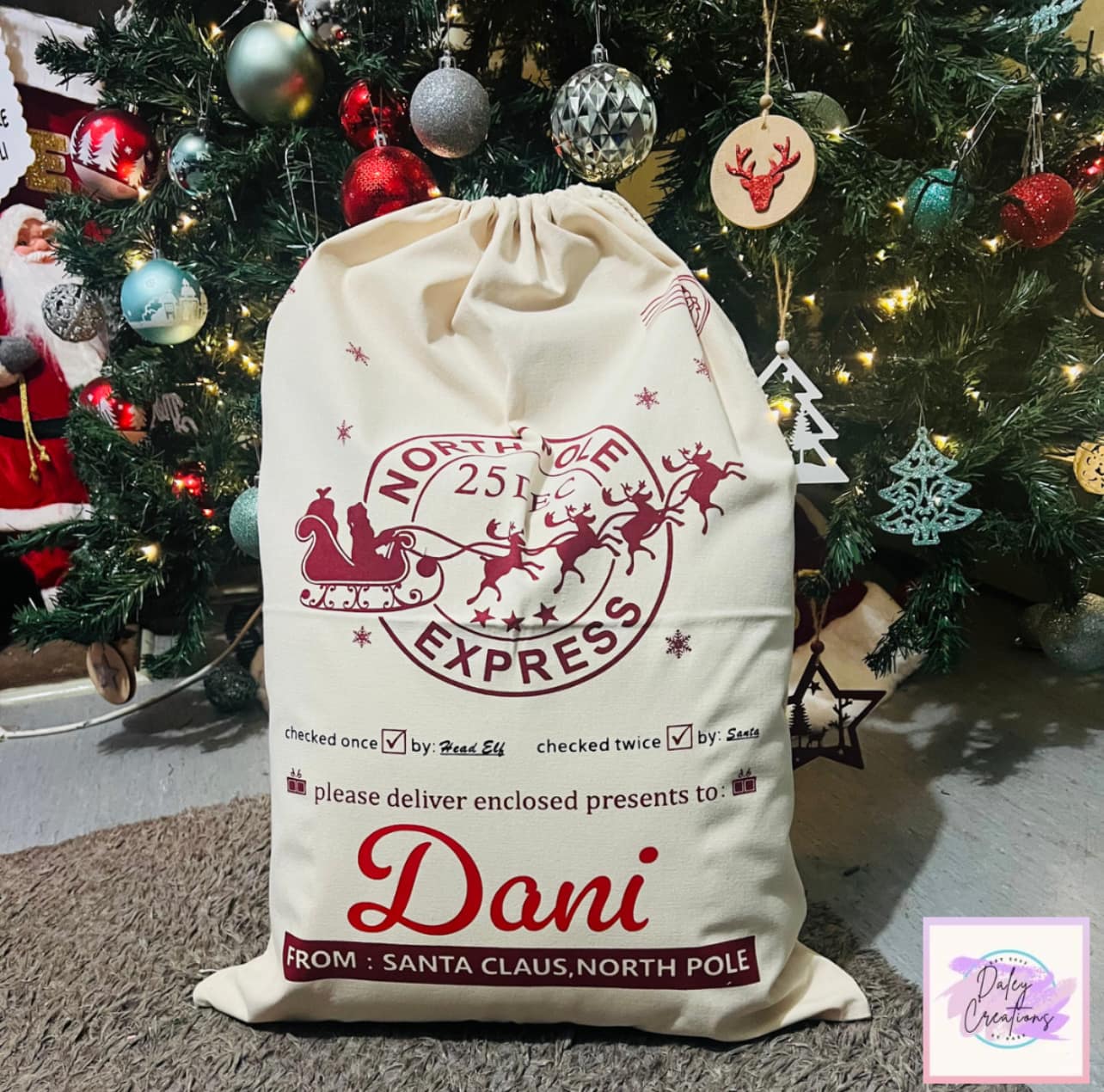 Santa Sack | Bag | Gift | Christmas |