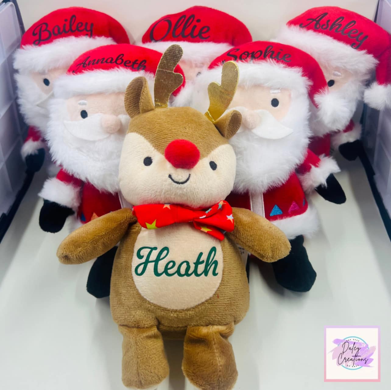 Santa | Reindeer | Plushy | Christmas |